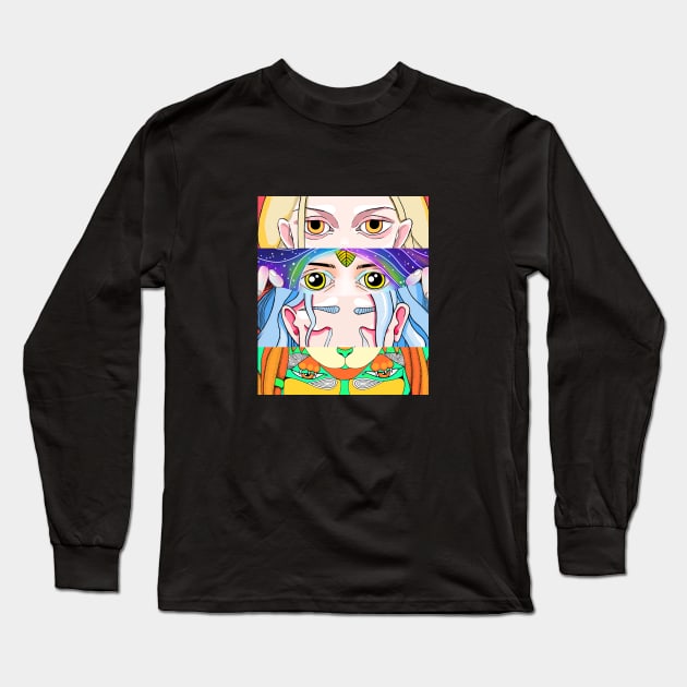 Reincarnations Long Sleeve T-Shirt by Shadow of Lavia